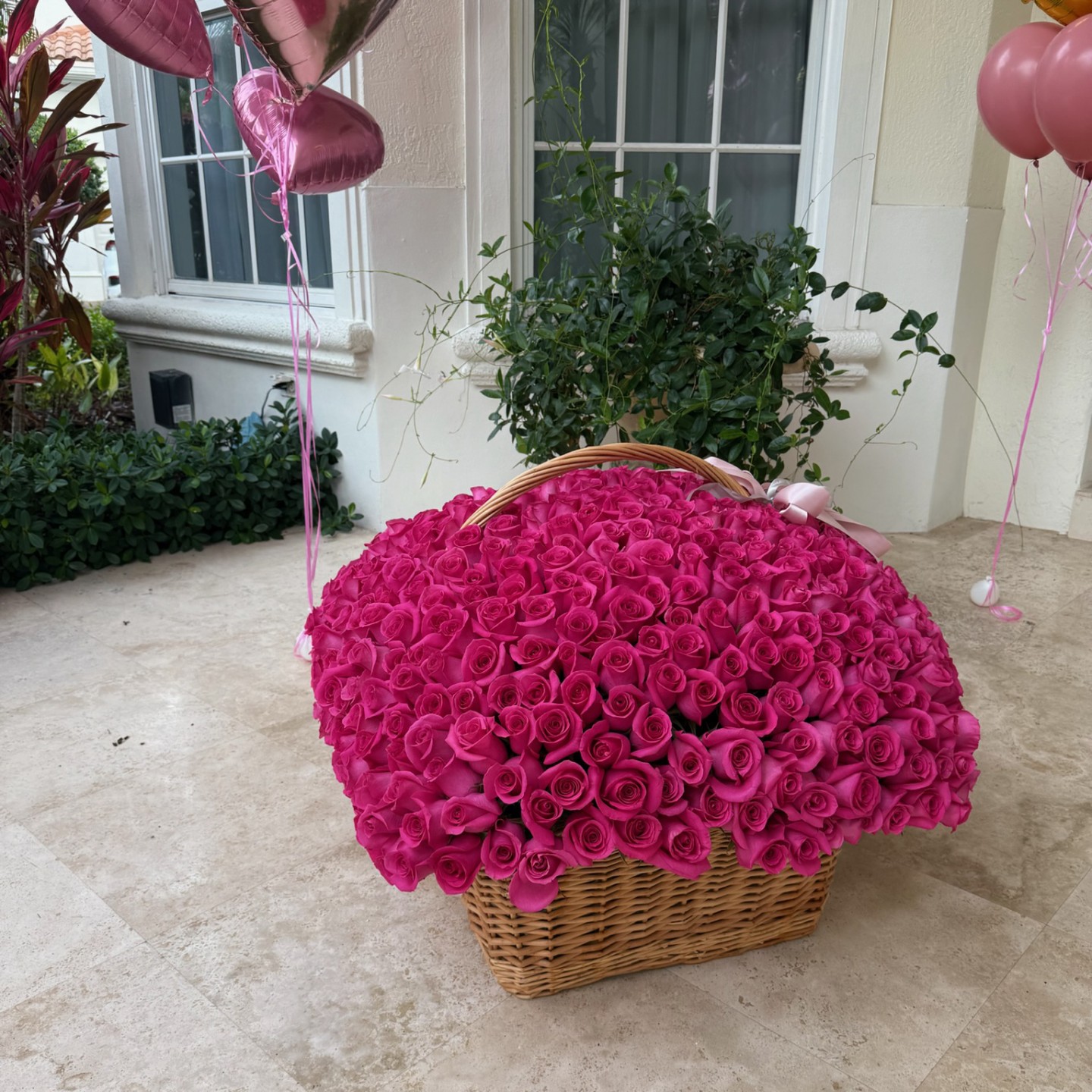 The Royal 500 Rose Basket