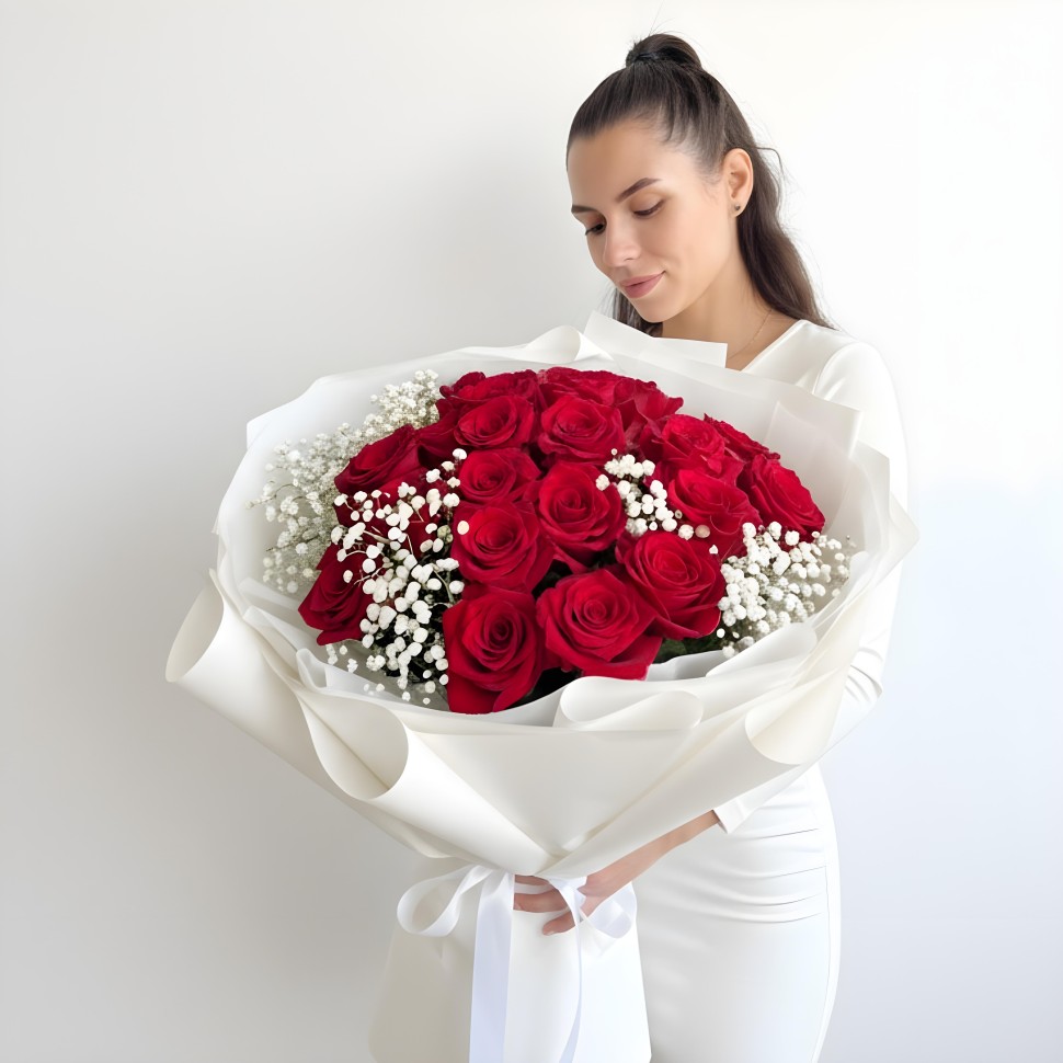 Remy Love DeLux Fresh Hand Tied Flower Bouquet