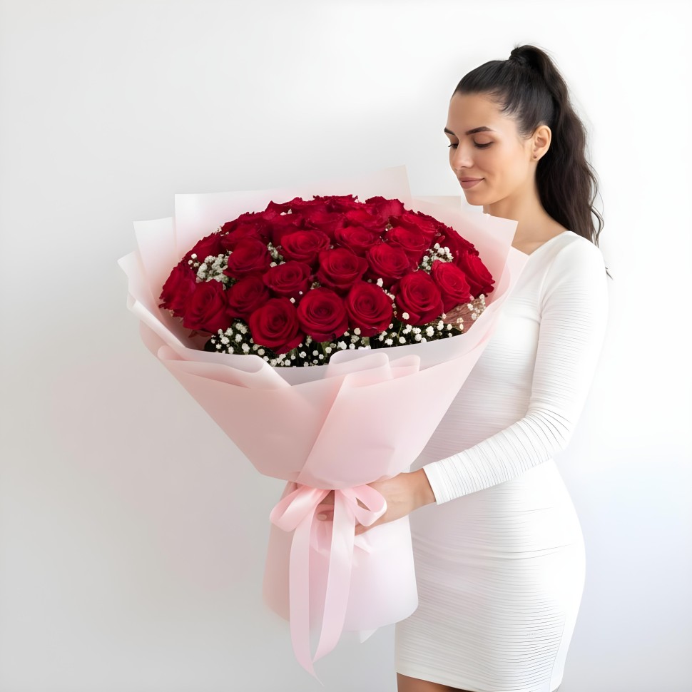 Remy Love DeLux Fresh Hand Tied Flower Bouquet