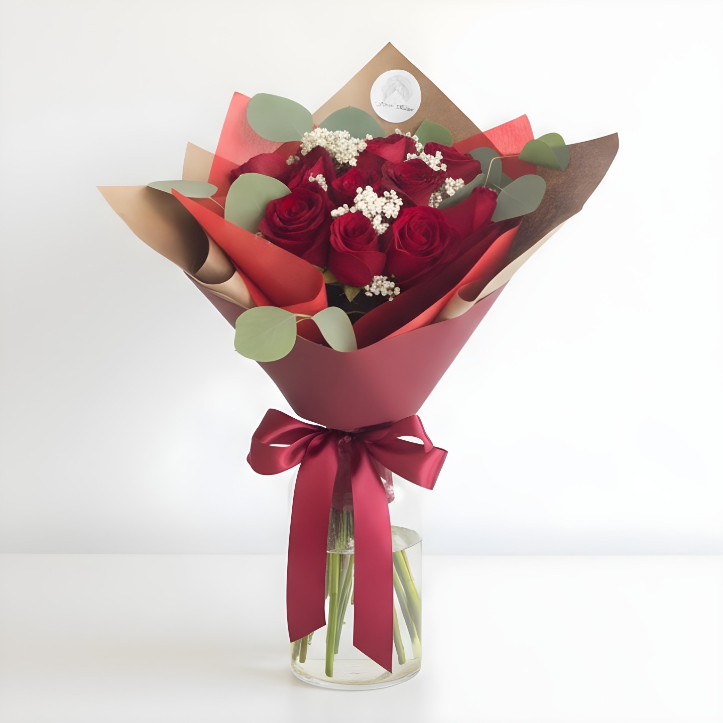 Red Remy Love Hand-Tied Bouquet