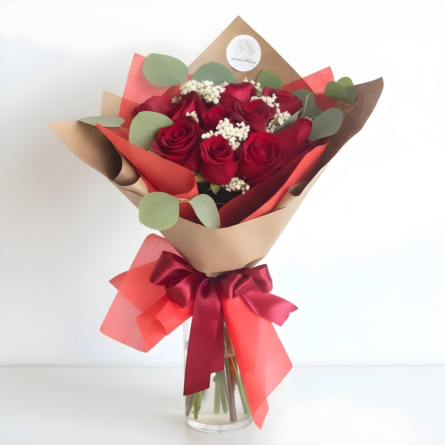 Red Remy Love Hand-Tied Bouquet