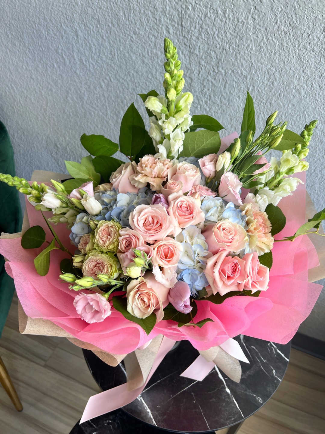 Hot Florence Hand-Tied Bouquet