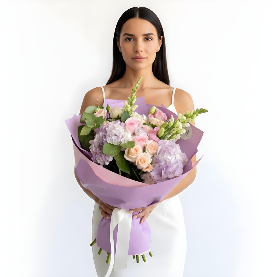 Purple Sky Hand-Tied Bouquet