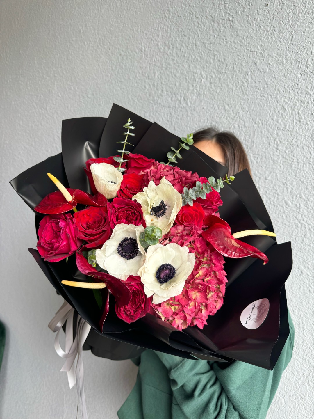 Burgundy Estrella Fresh Flowers Hand Tied Bouquet Burgundy Estrella Fresh Flowers Hand Tied Bouquet