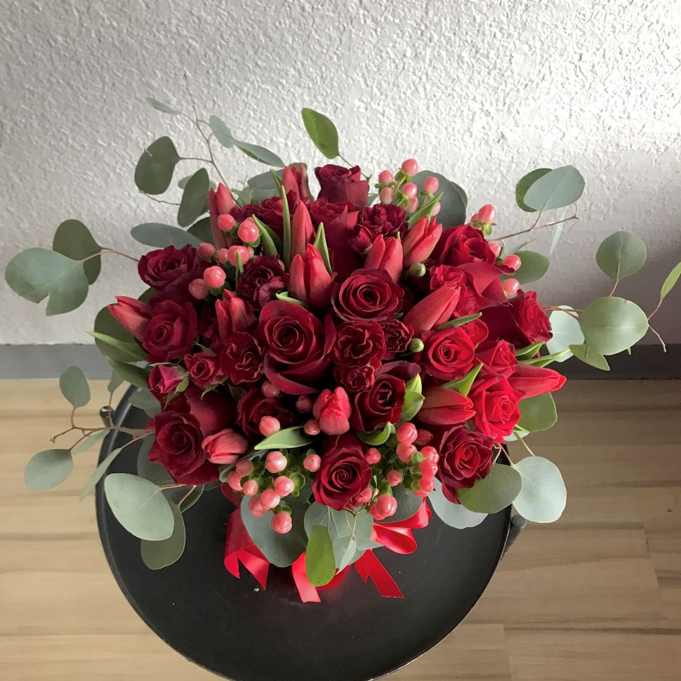 Red Passion Hand-Tied Bouquet