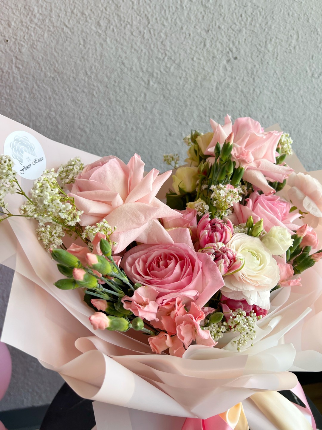 Leighton Hand Tied Flower Bouquet