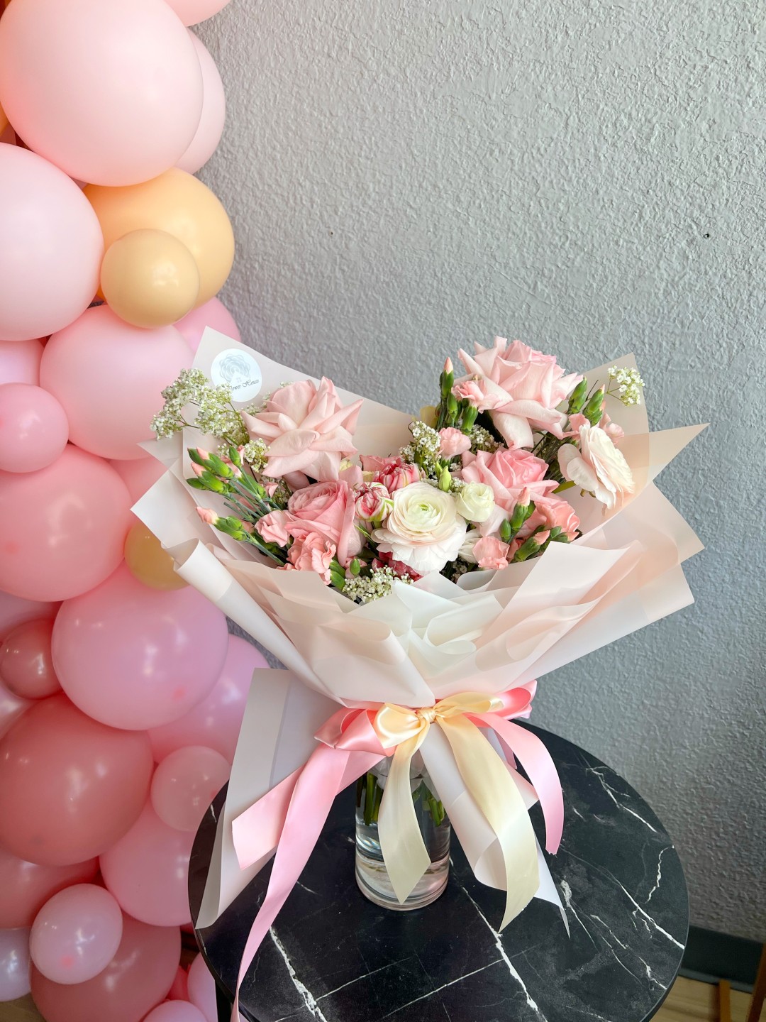 Leighton Hand Tied Flower Bouquet