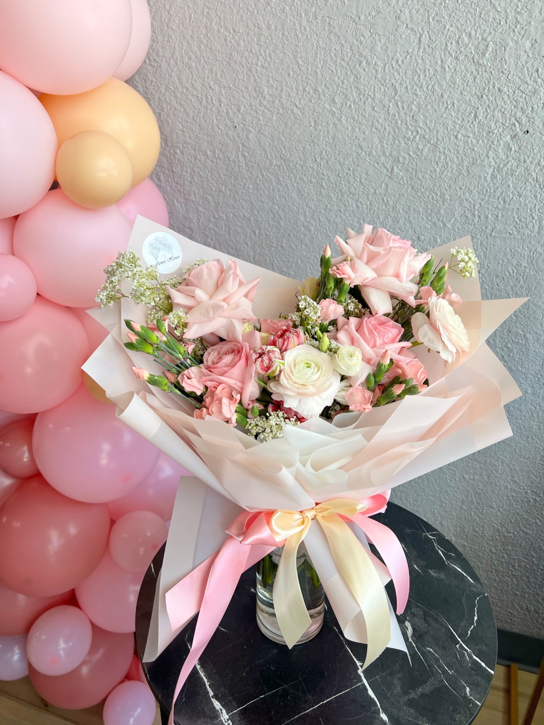 Leighton Hand Tied Flower Bouquet