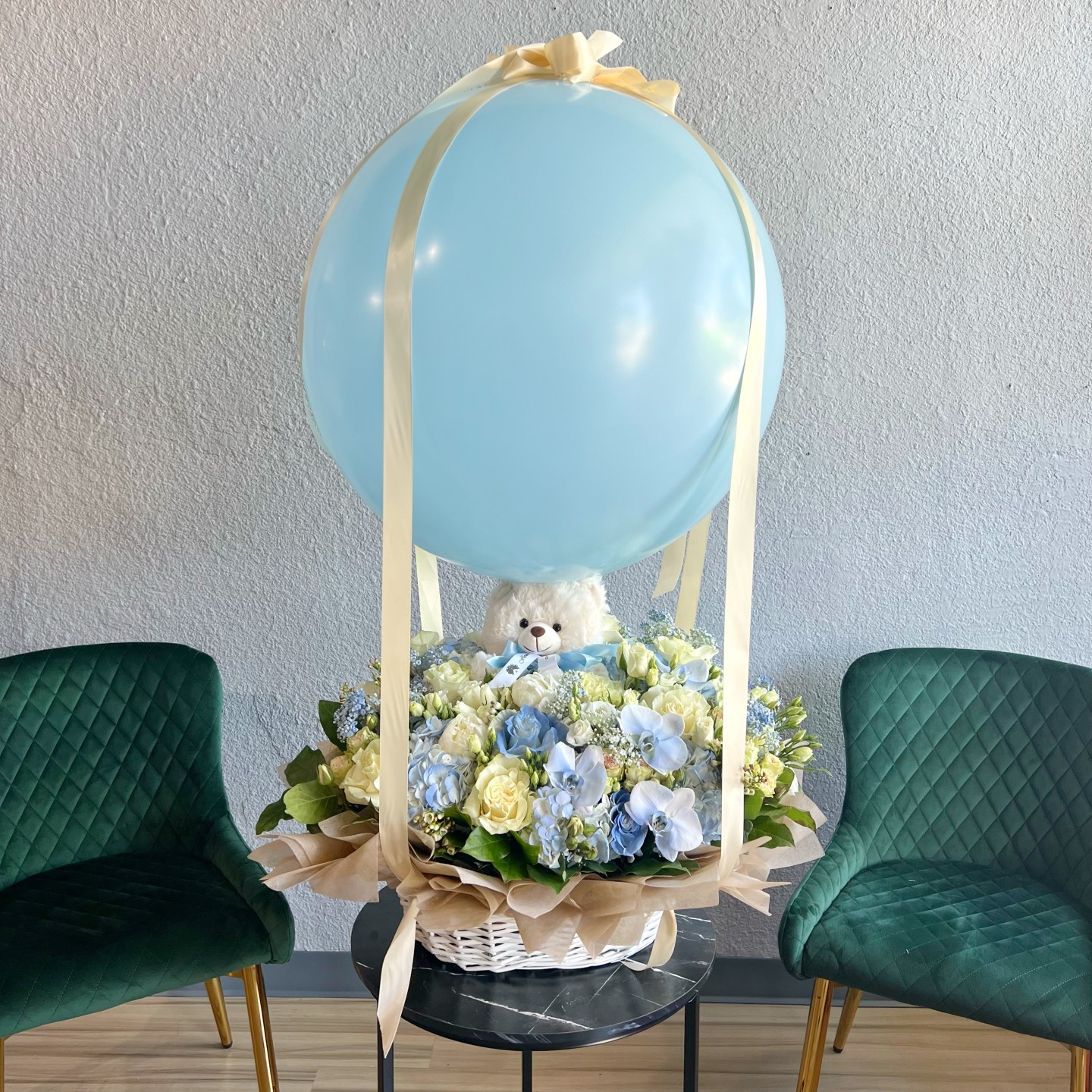 Jovi Baby Blue Basket Jovi Baby Blue Basket