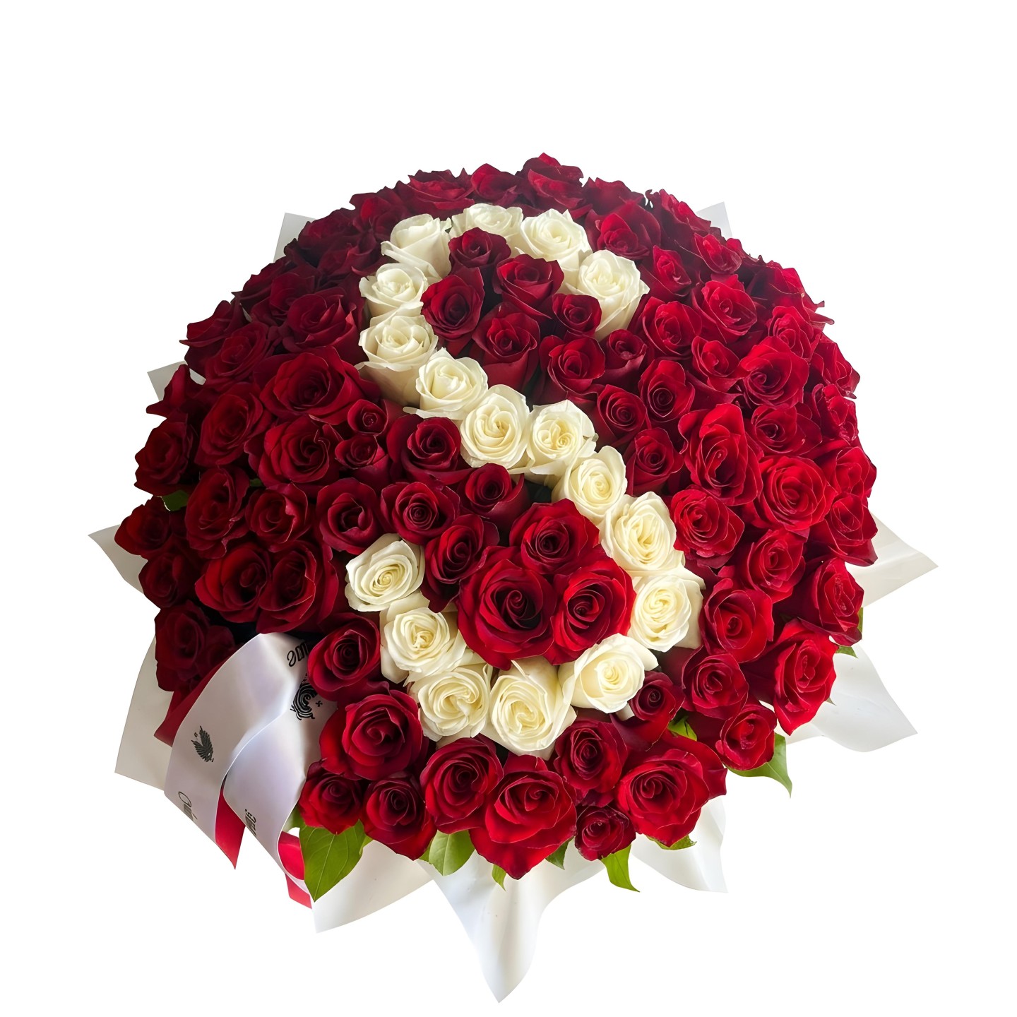 Love Letter Box – 100 Roses (Red / Hot Pink)