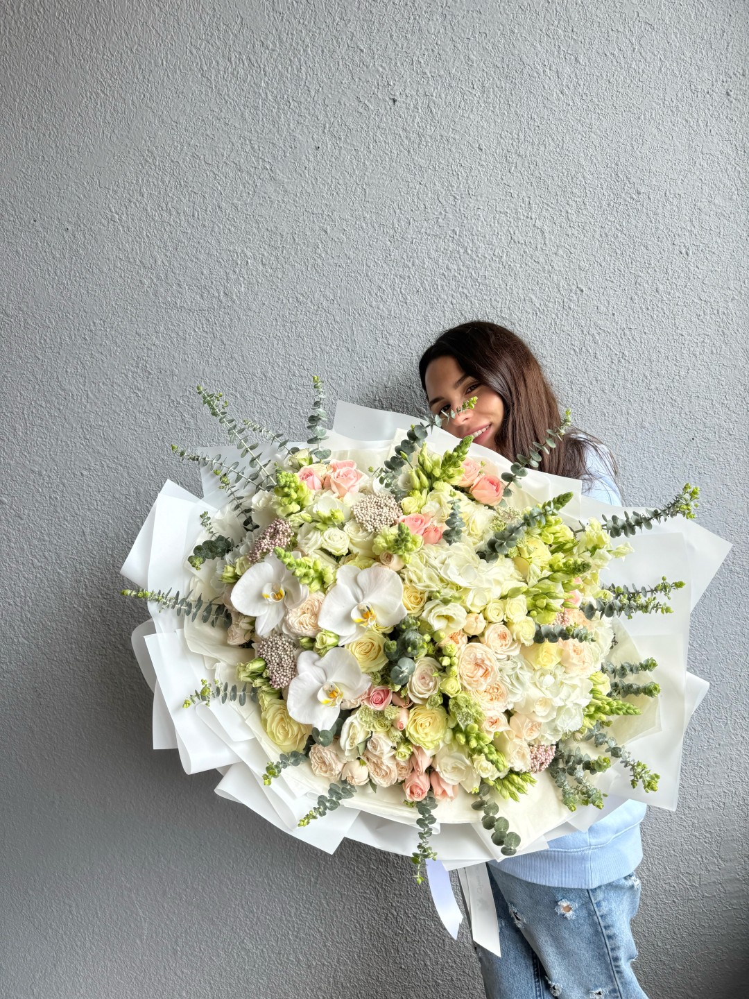 Pure Tiana Hand Tied Flower Bouquet