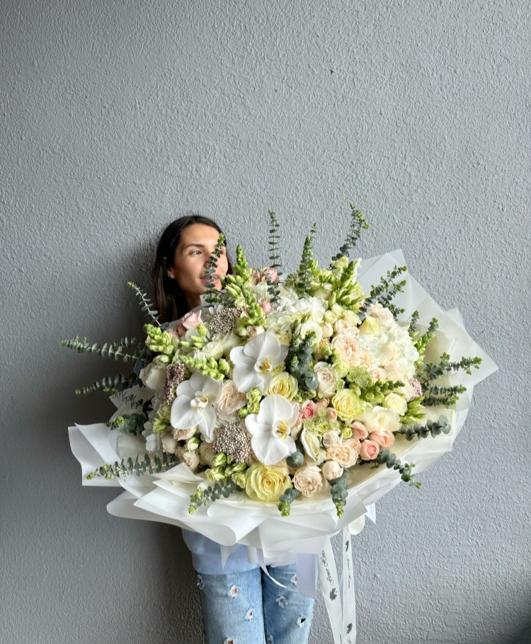 Pure Tiana Hand Tied Flower Bouquet