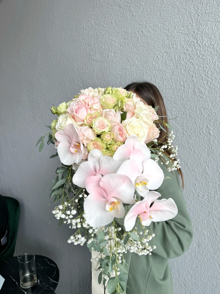 Bridal Bouquet Orchid Love