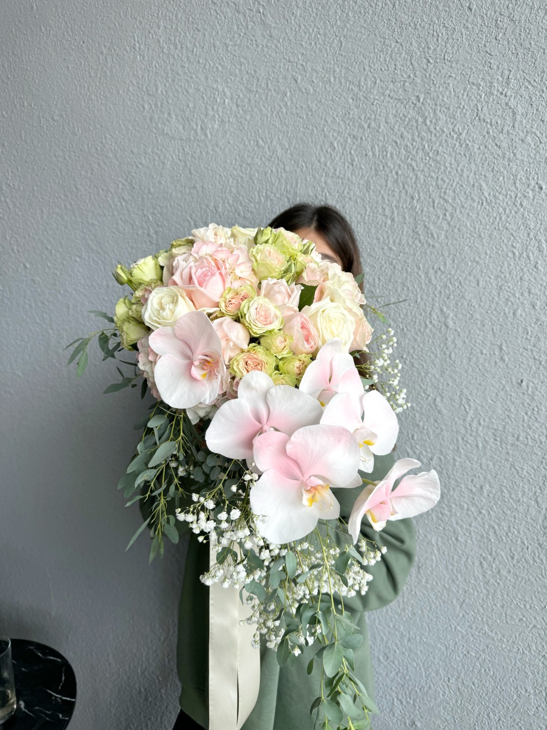 Bridal Bouquet Orchid Love