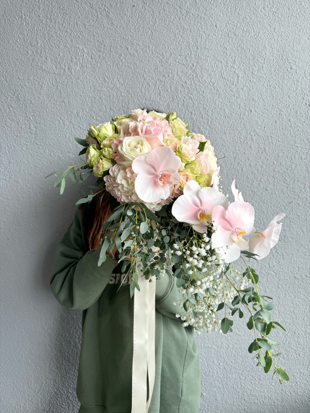 Bridal Bouquet Orchid Love