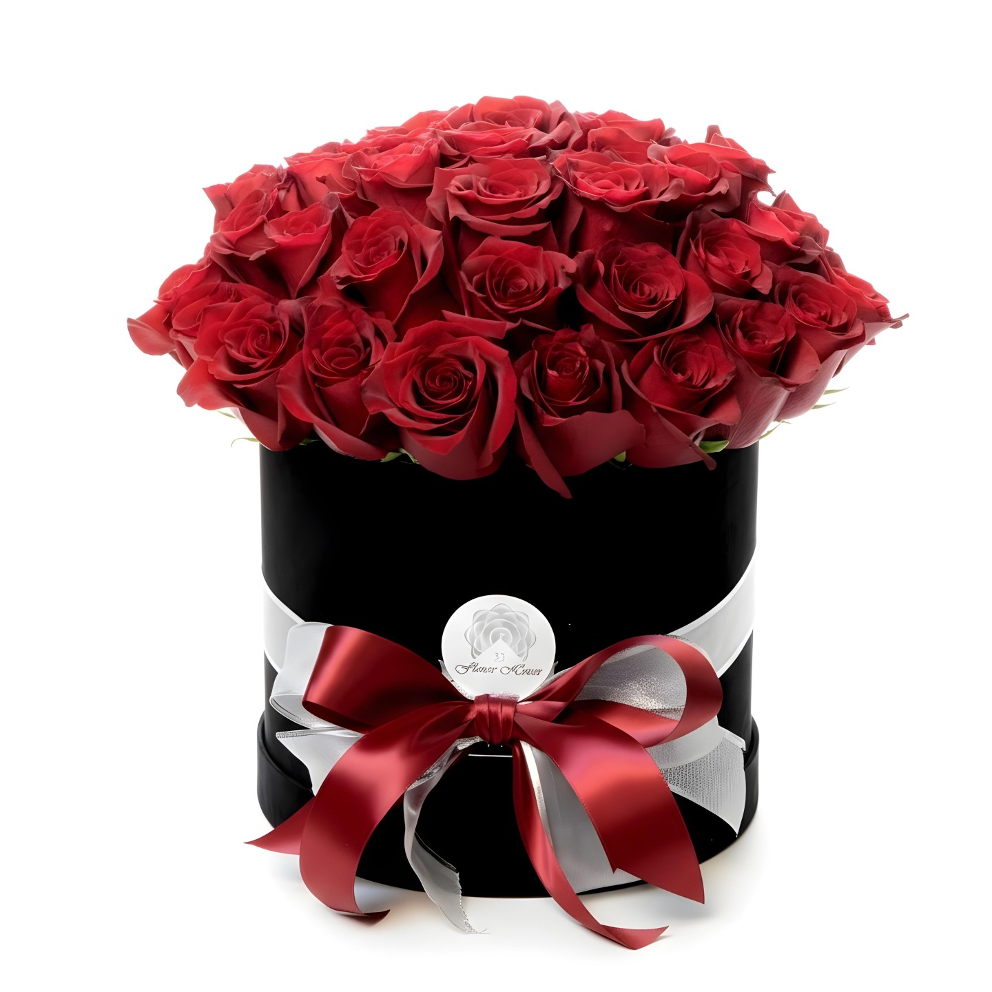 Red Roses Calie Flower Box
