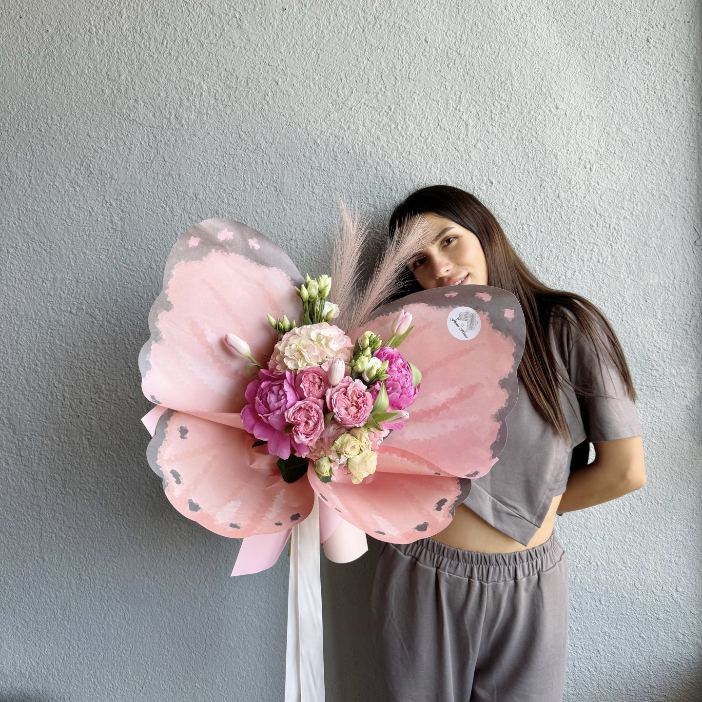 Little Butterfly Hand Tied Flower Bouquet