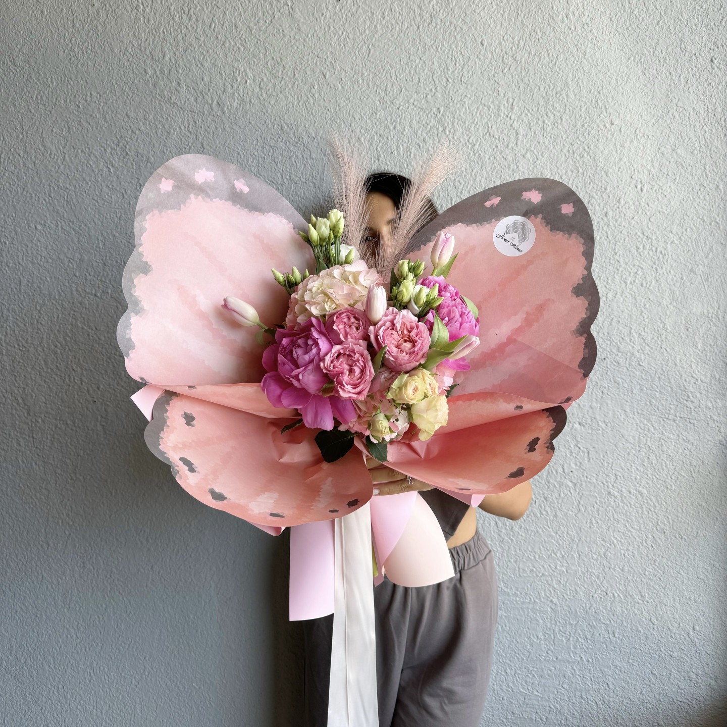 Little Butterfly Hand Tied Flower Bouquet