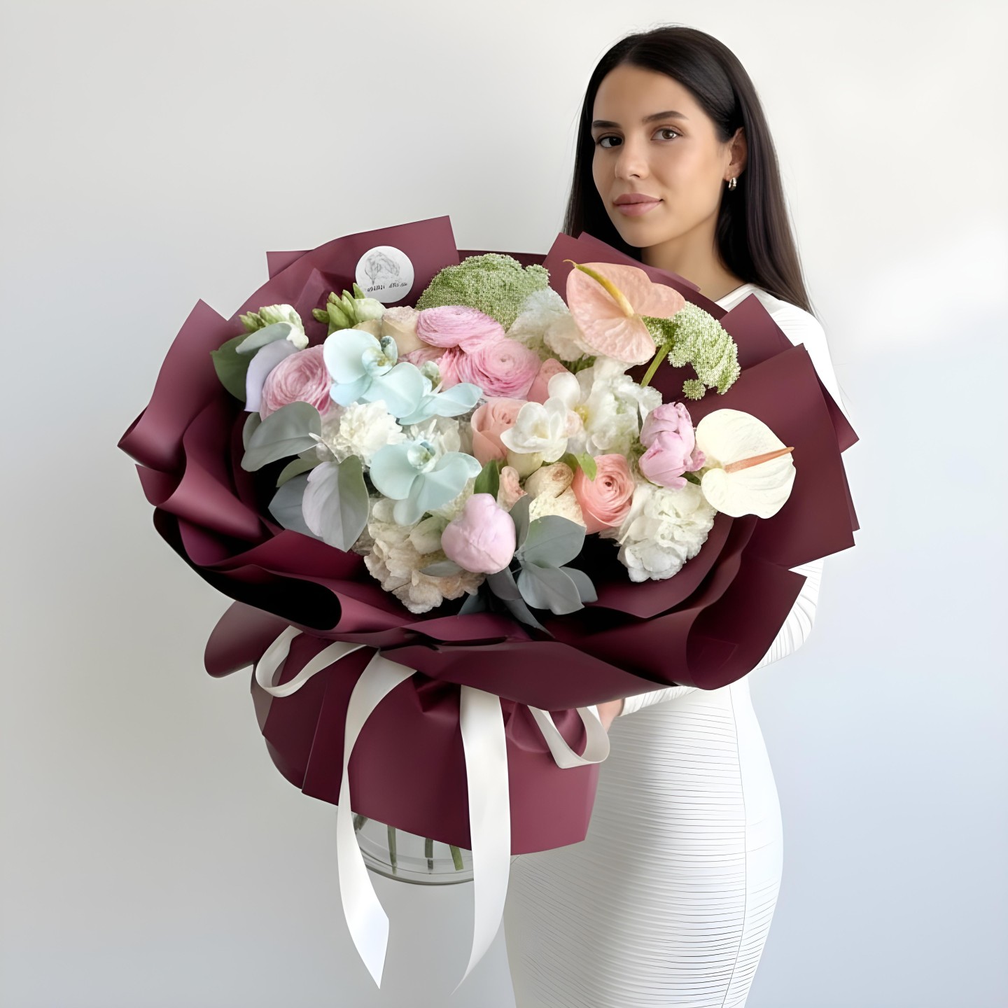 Pastel Elliana Hand-Tied Bouquet