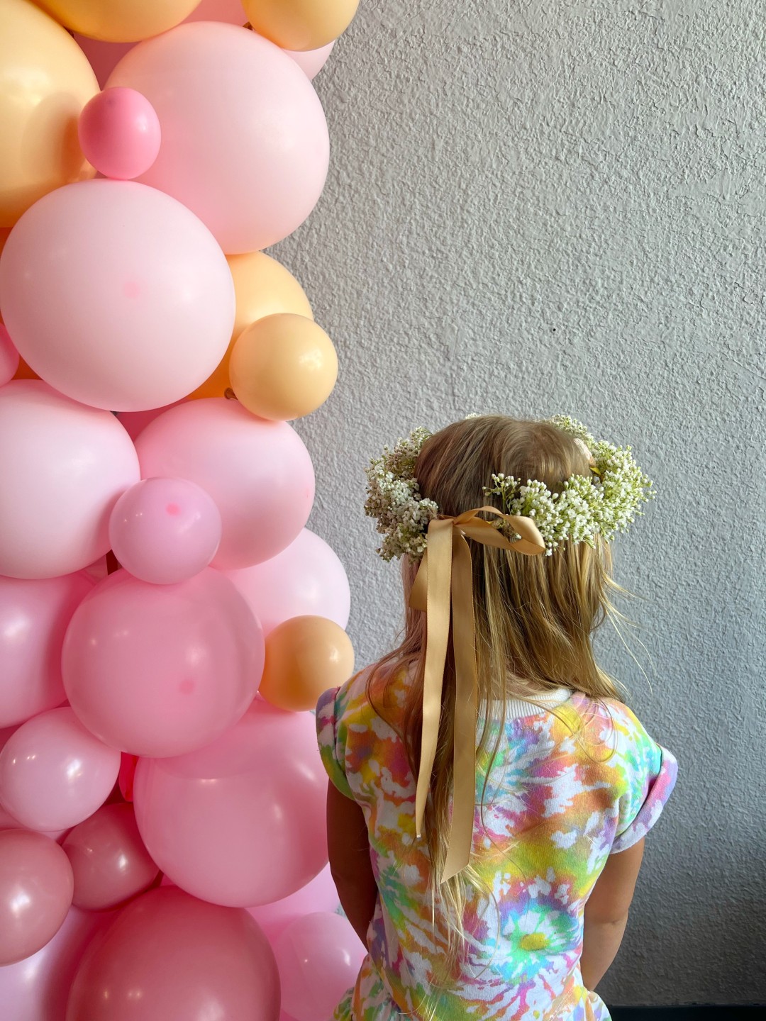 Baby Breath Kids Flower Crown