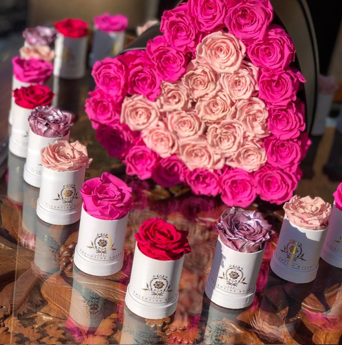 Long Lasting Preserved Single Rose Box | 2" Single Rose Sized