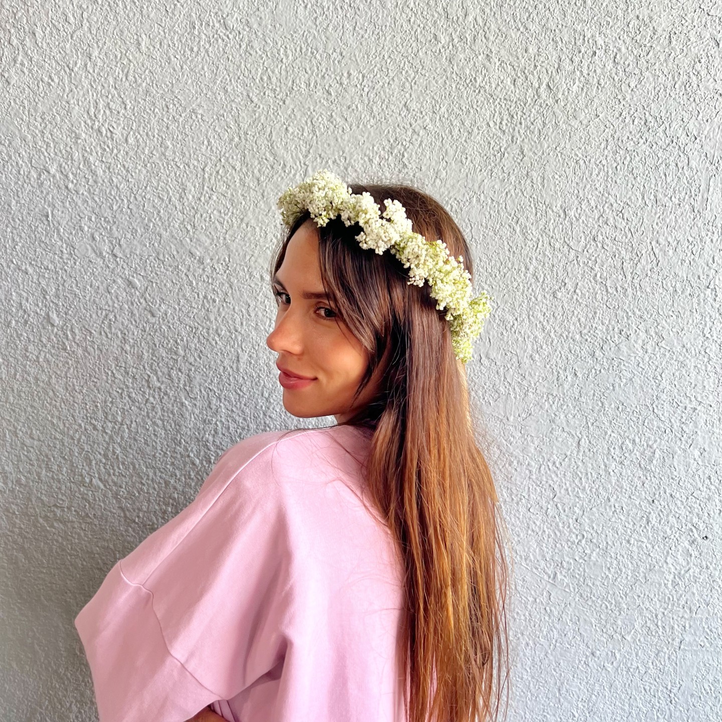Baby Breath Flower Crown Baby Breath Flower Crown
