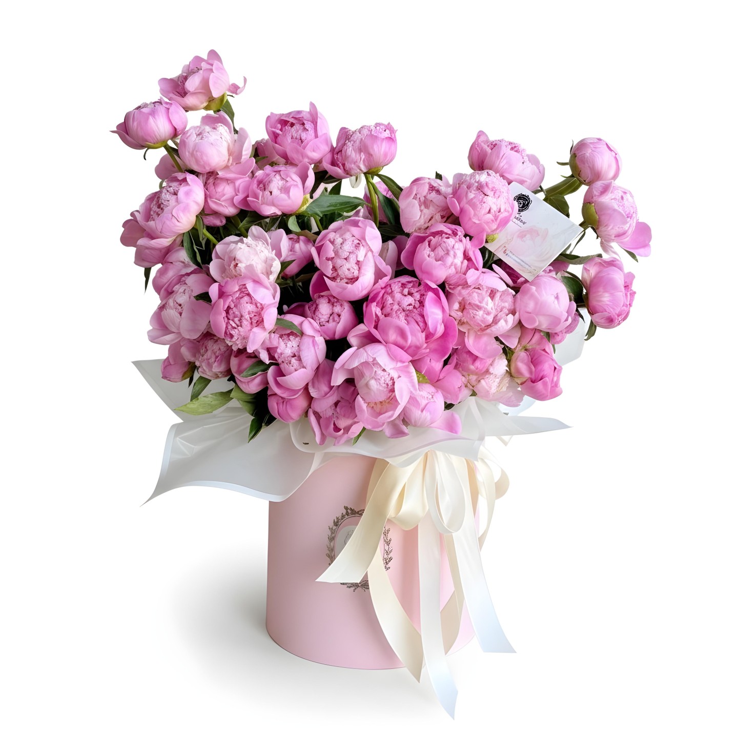 Peonies Cloud Elegance Flower Box (Light Pink & Hot Pink) Peonies Cloud Elegance Flower Box (Light Pink & Hot Pink)
