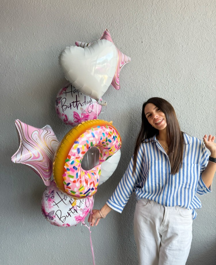 Happy Birthday "Butterfly" Balloon Bouquet