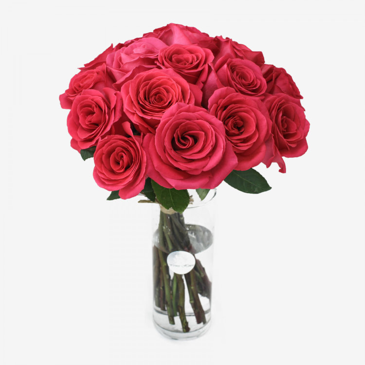 18 Pink Floyd Roses Bouquet