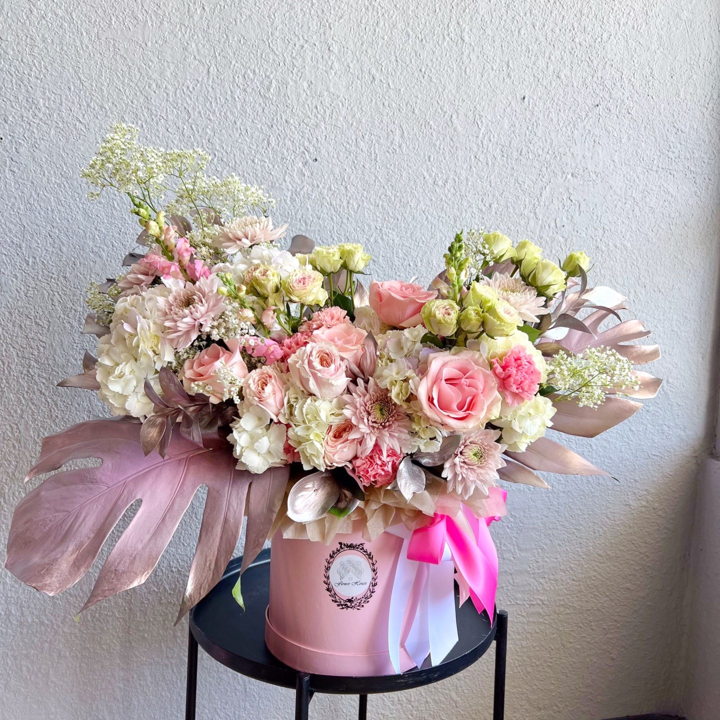 Pink Bella Flower Box