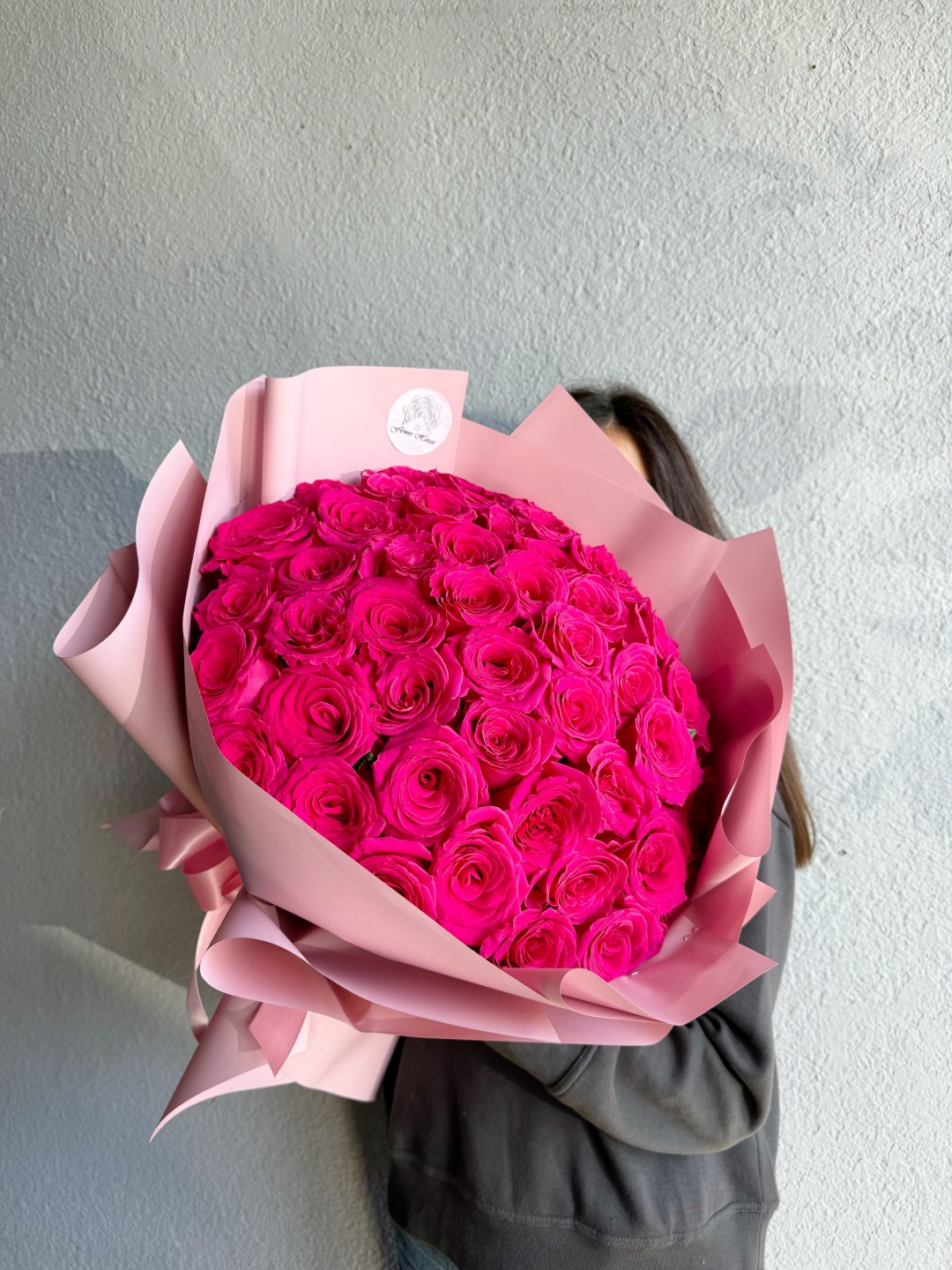 Pink Rose Bouquet 50/75/100/150 Roses