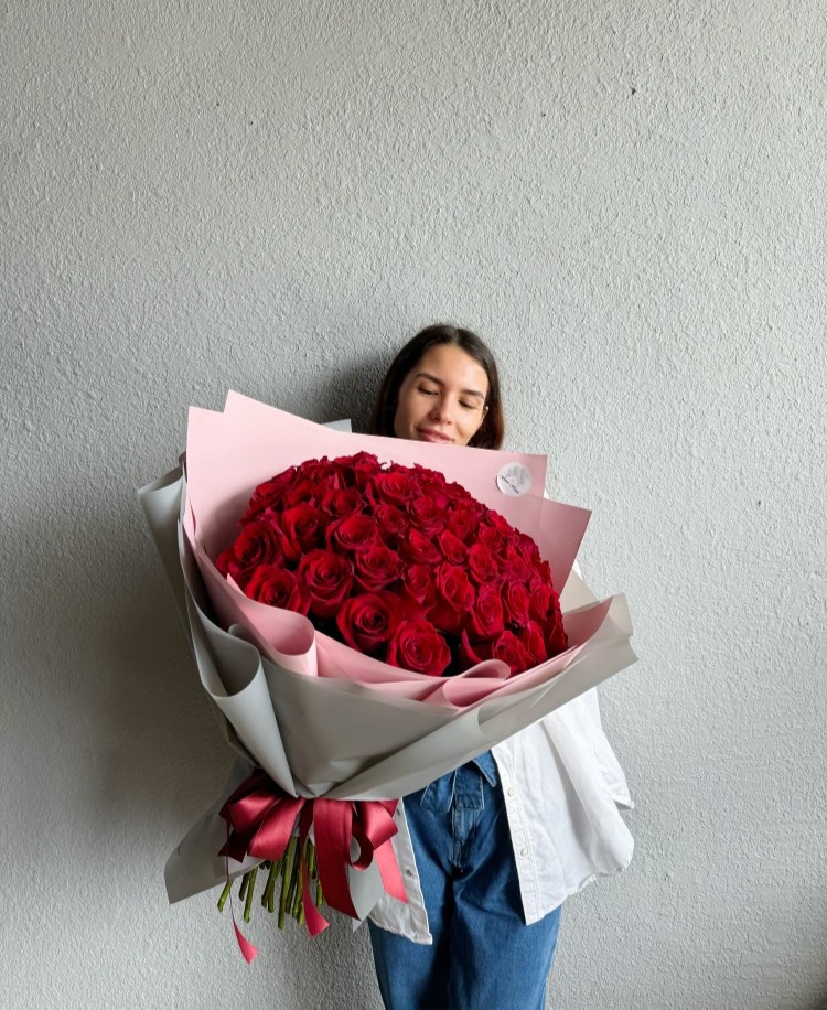 Red Rose Bouquet 50/75/100/150 Roses