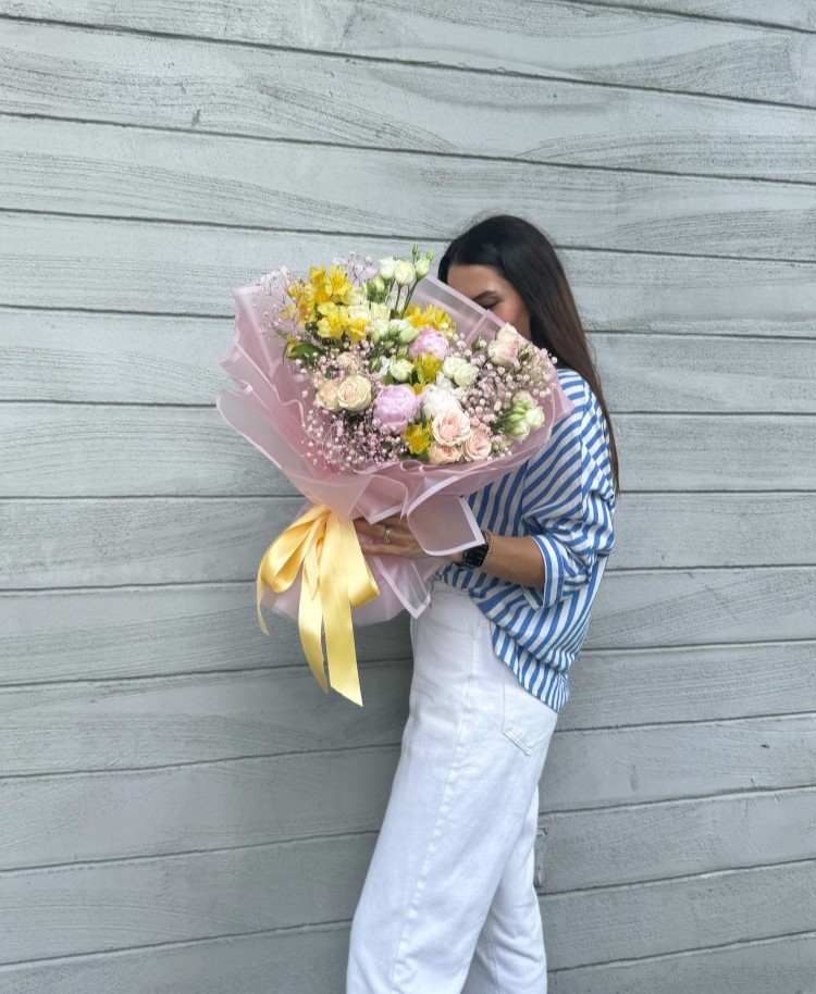 Bright Spring Hand Tied Bouquet