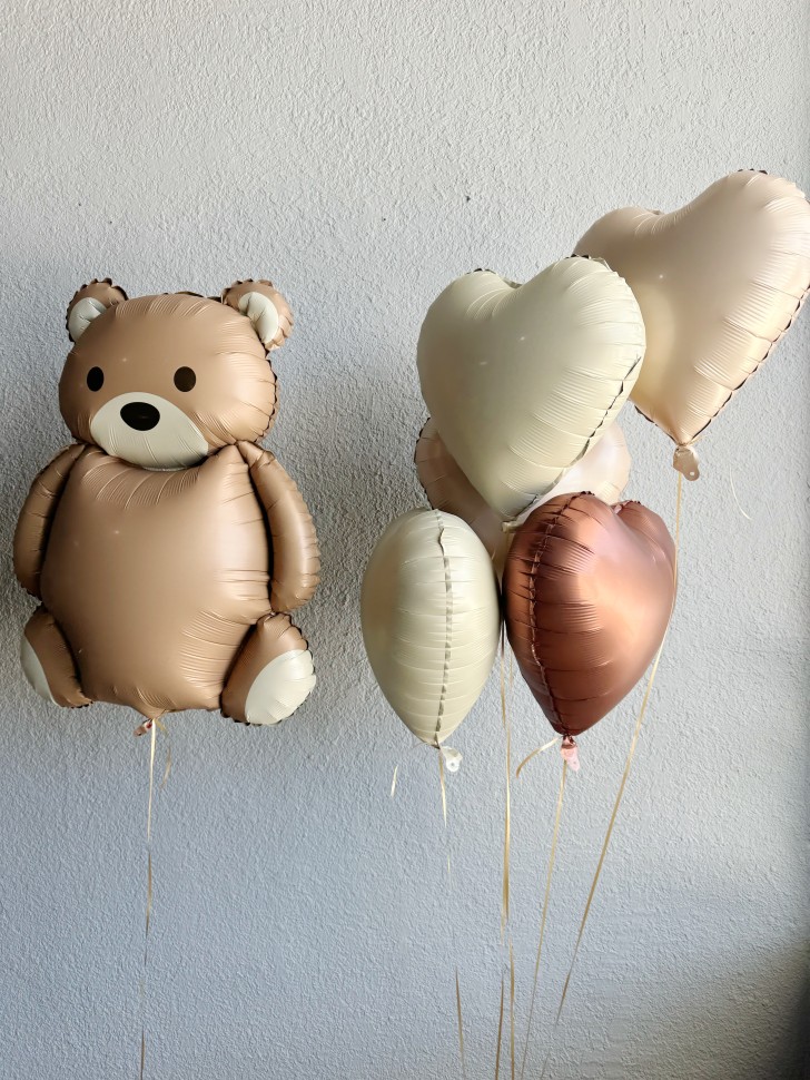 "Love Bear" Balloon Bouquet