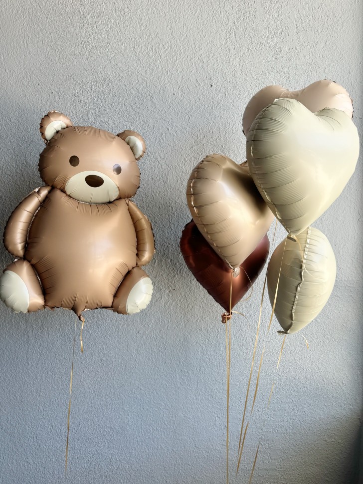 "Love Bear" Balloon Bouquet