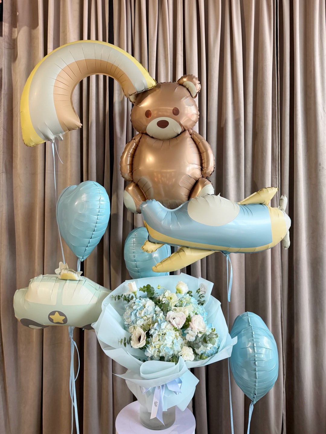 Little Dreamer Baby Boy Balloon Set
