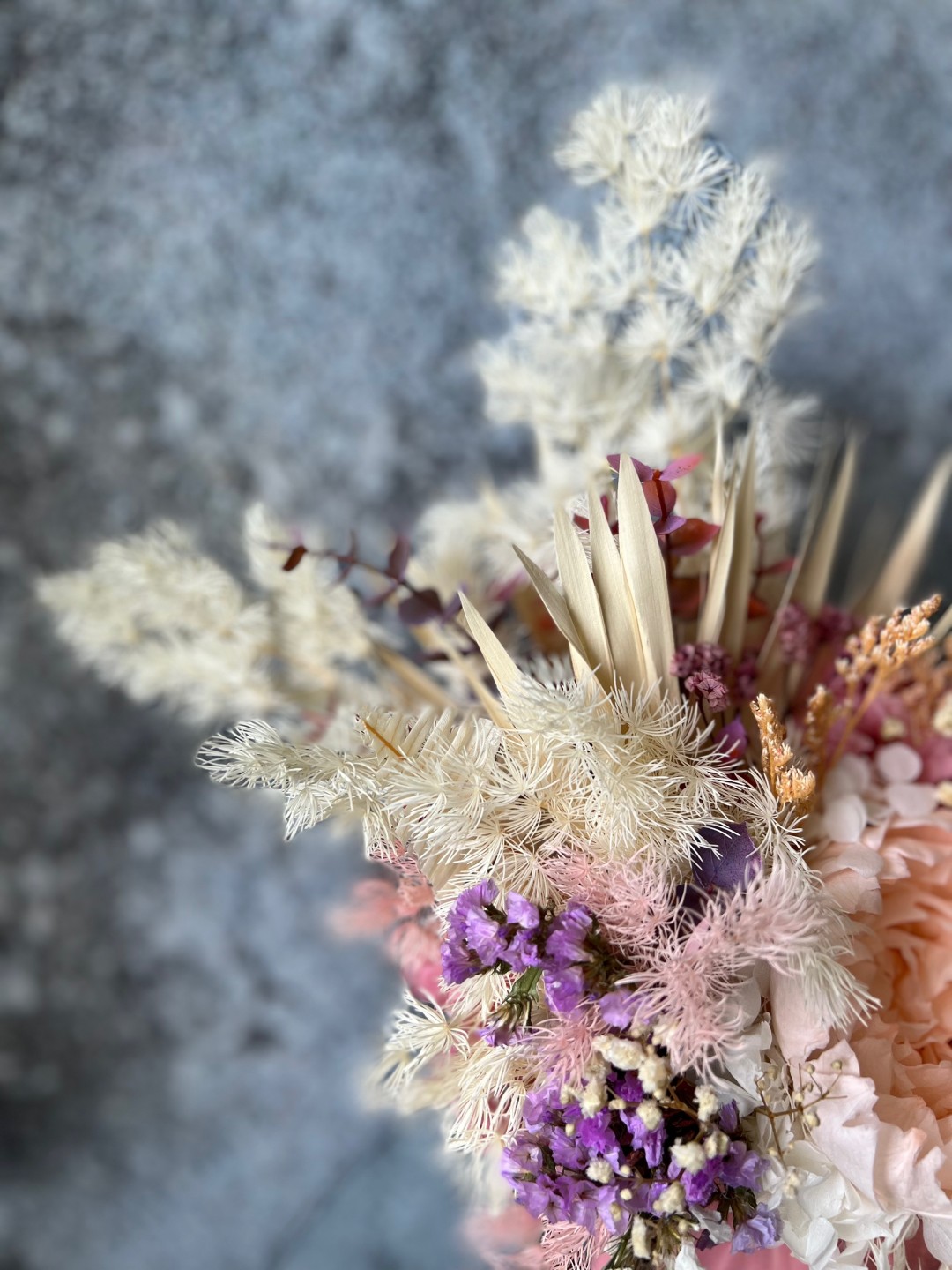 MICHELLE Collection Preserved Peony Pink Vase