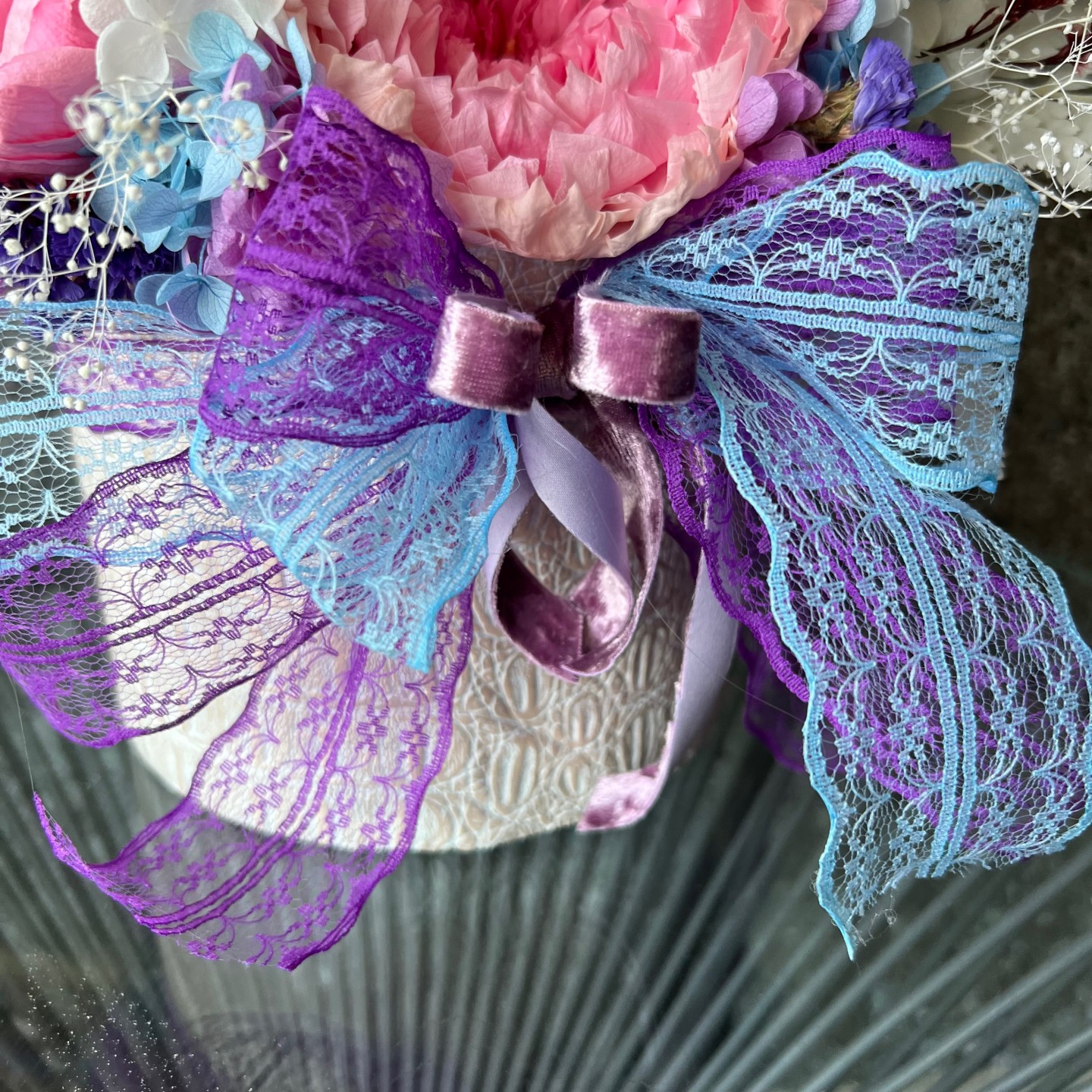 MIA Collection bright Preserved Peonies white box