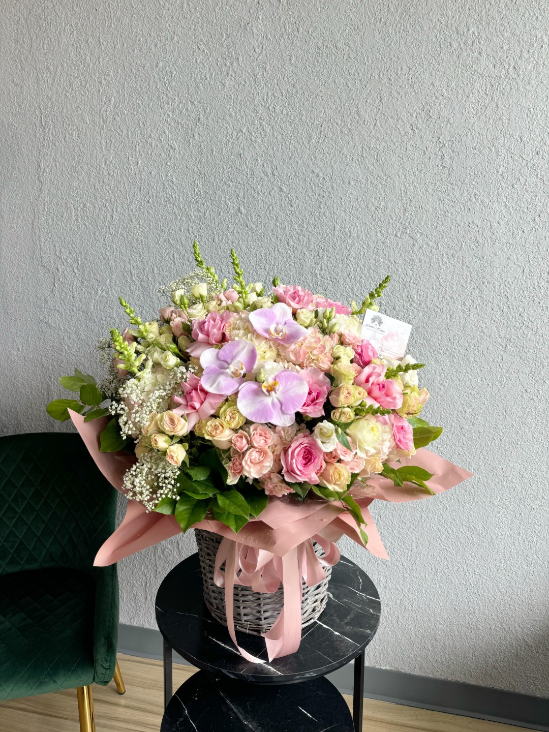 Candy Fresh Flower Basket