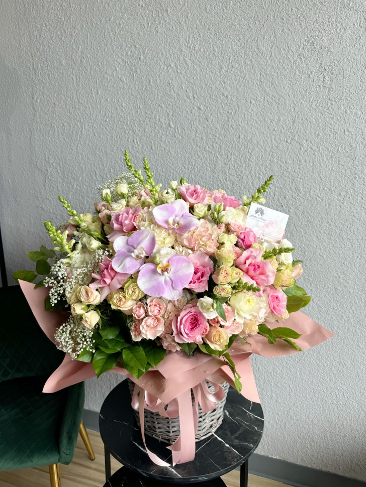 Candy Fresh Flower Basket