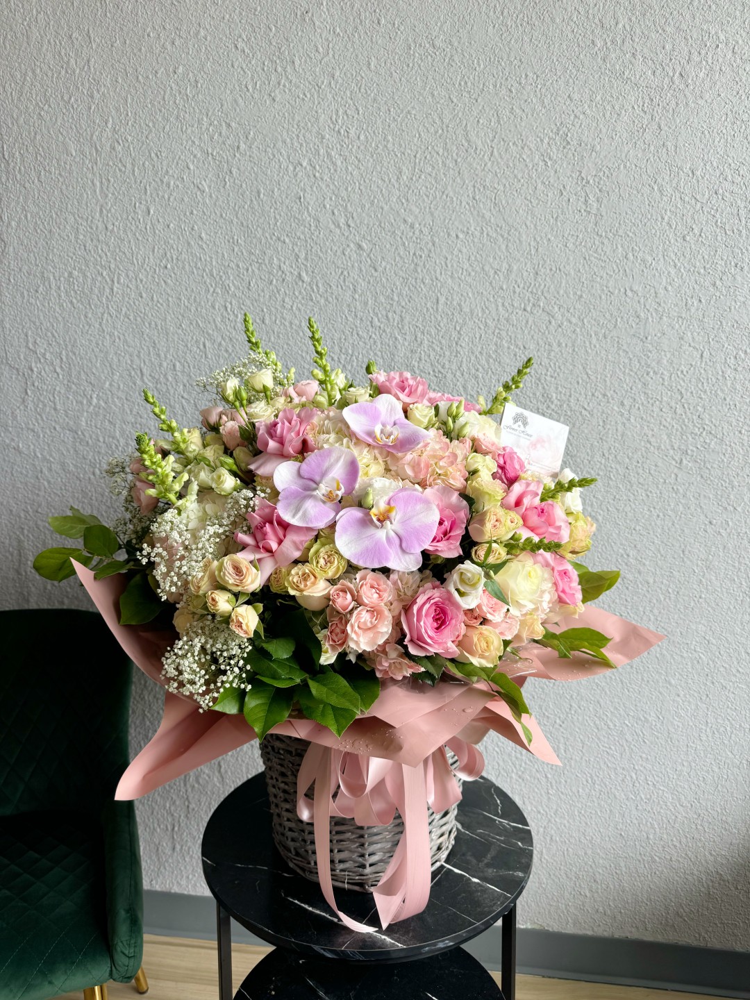 Candy Fresh Flower Basket