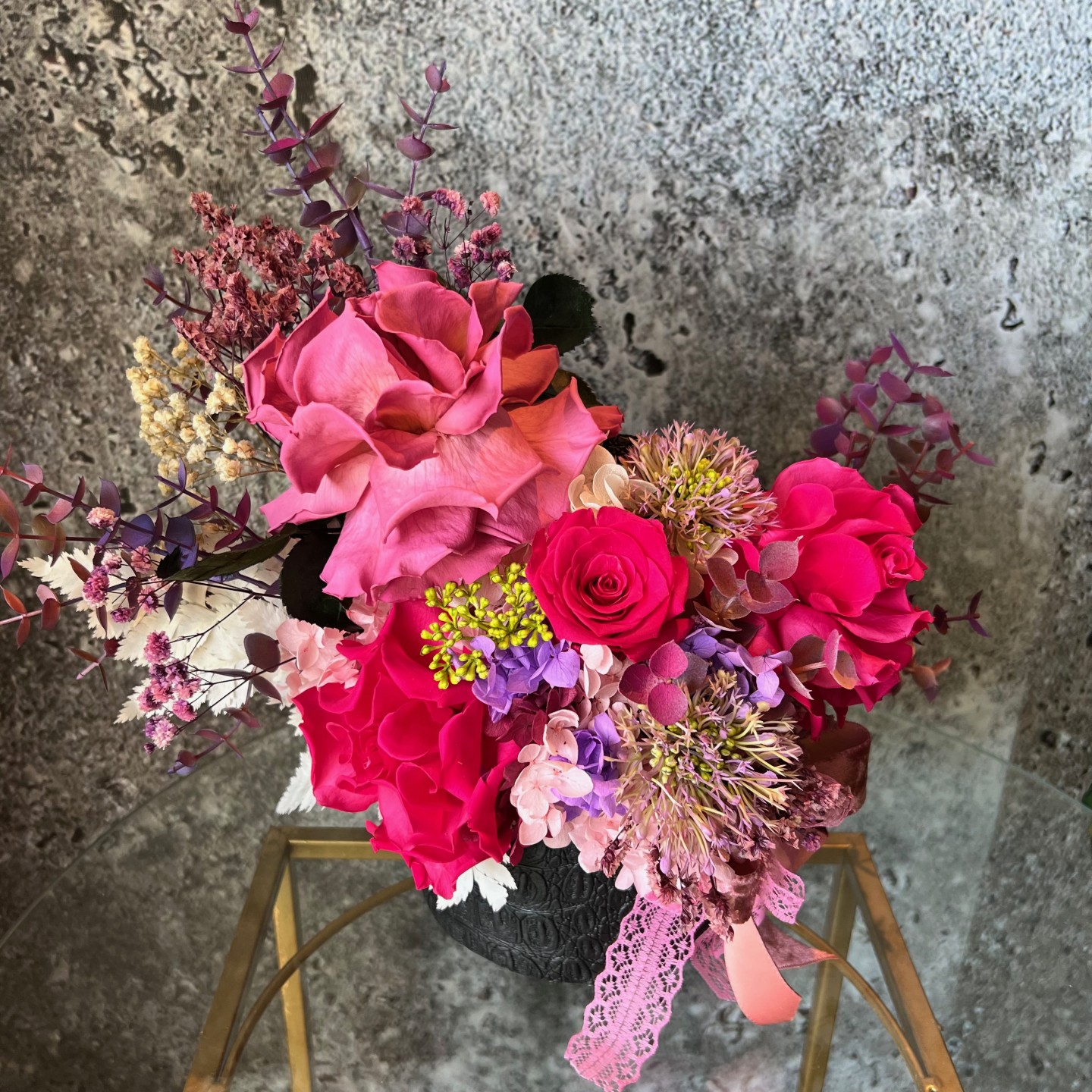 LILAC collection Preserved roses box