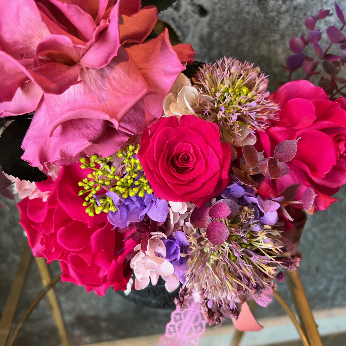 LILAC collection Preserved roses box