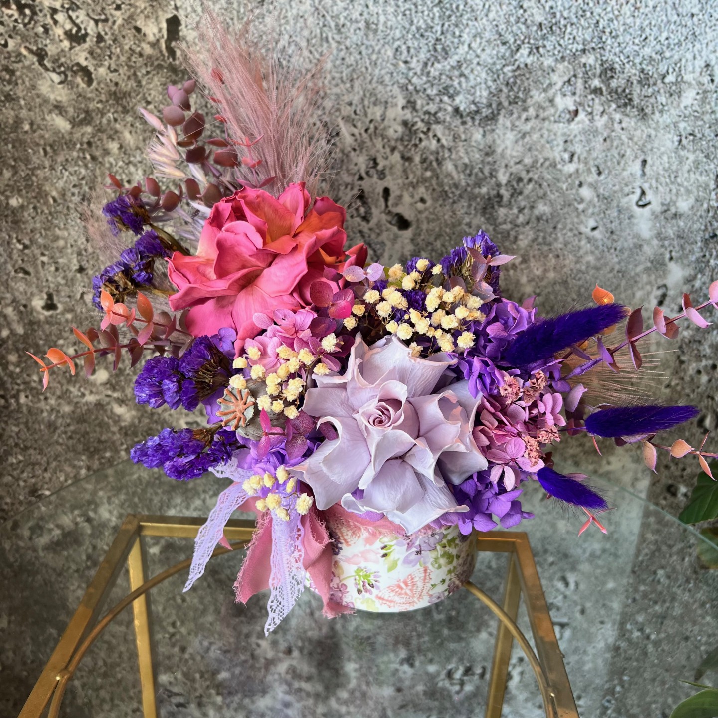 AMELIA collection Preserved roses box