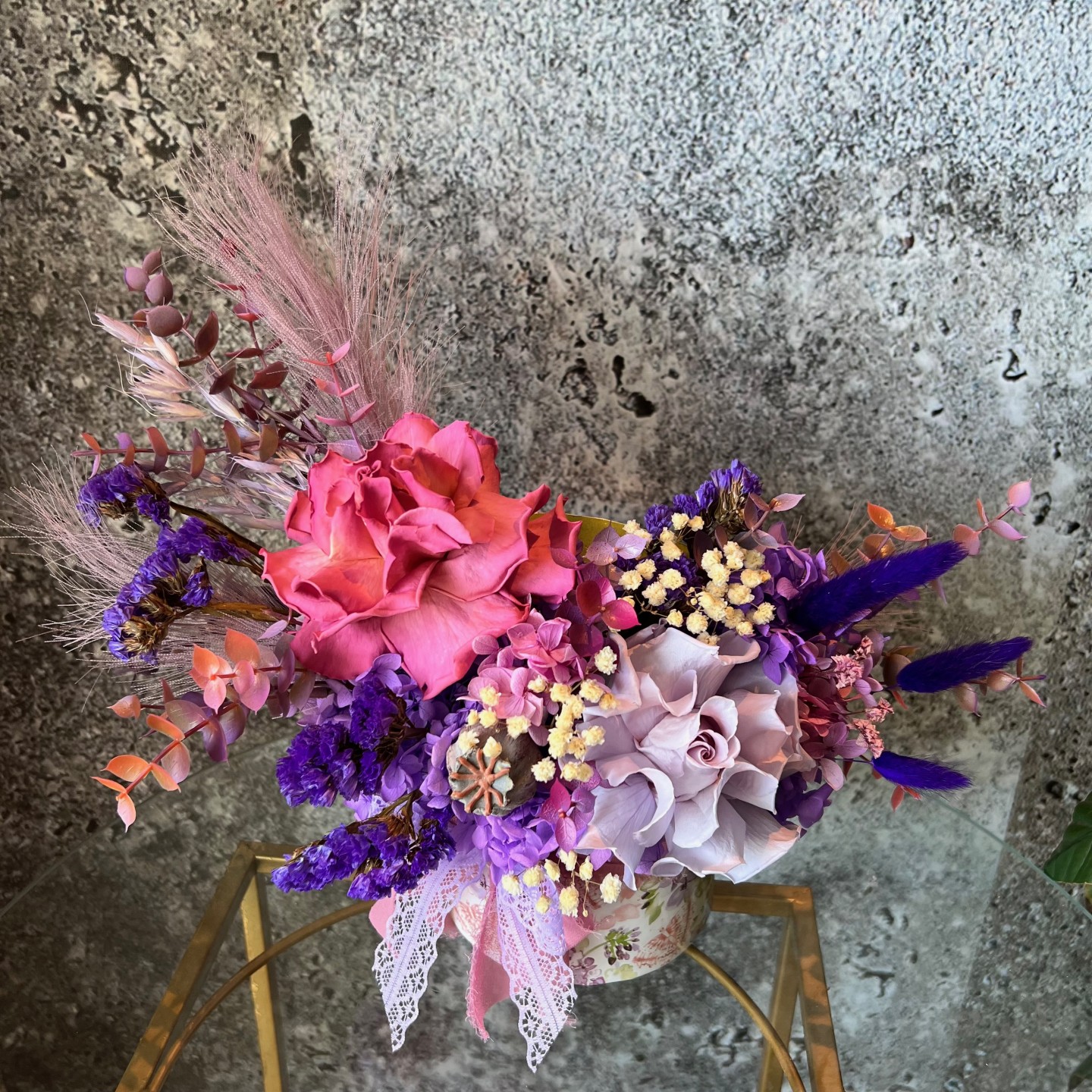 AMELIA collection Preserved roses box