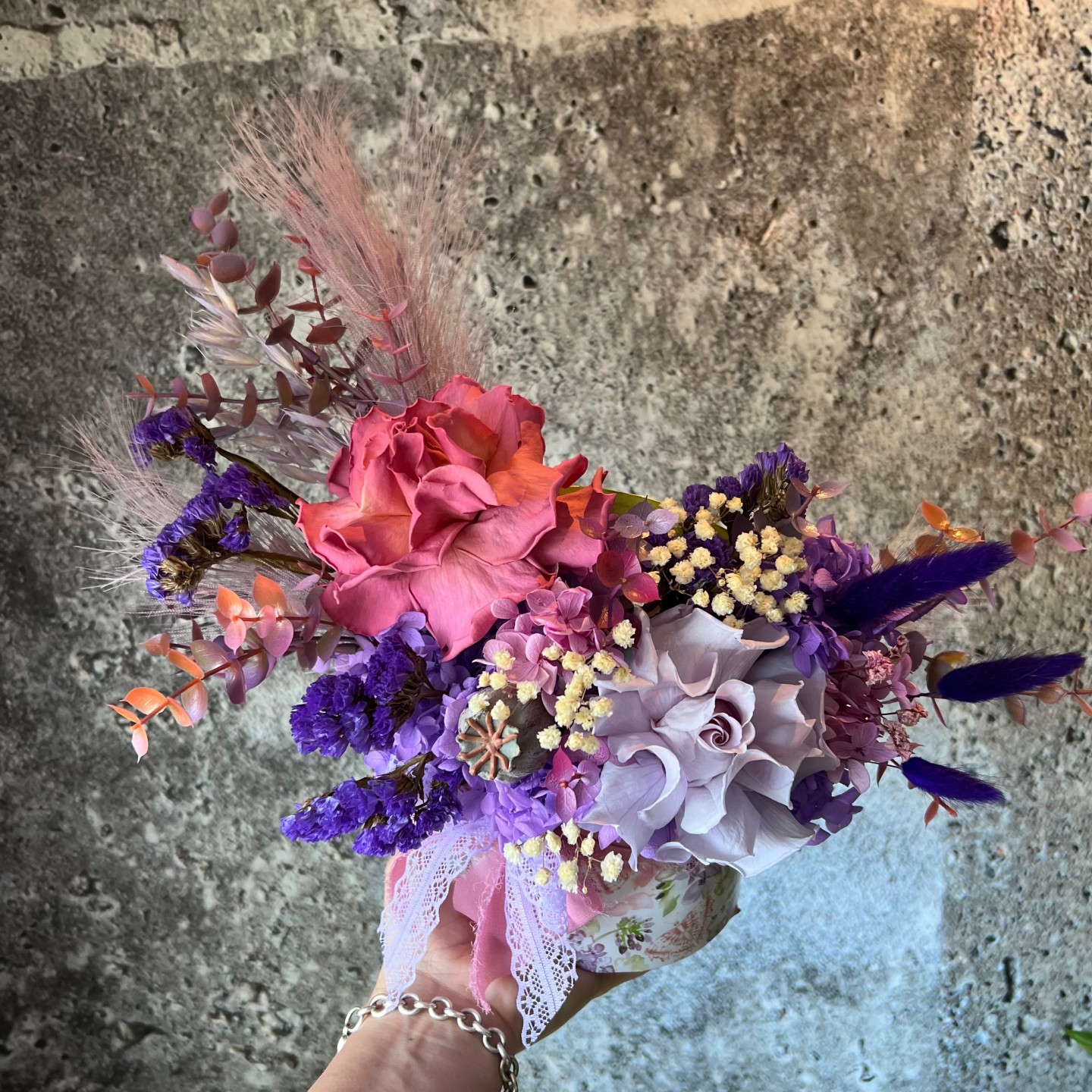 AMELIA collection Preserved roses box