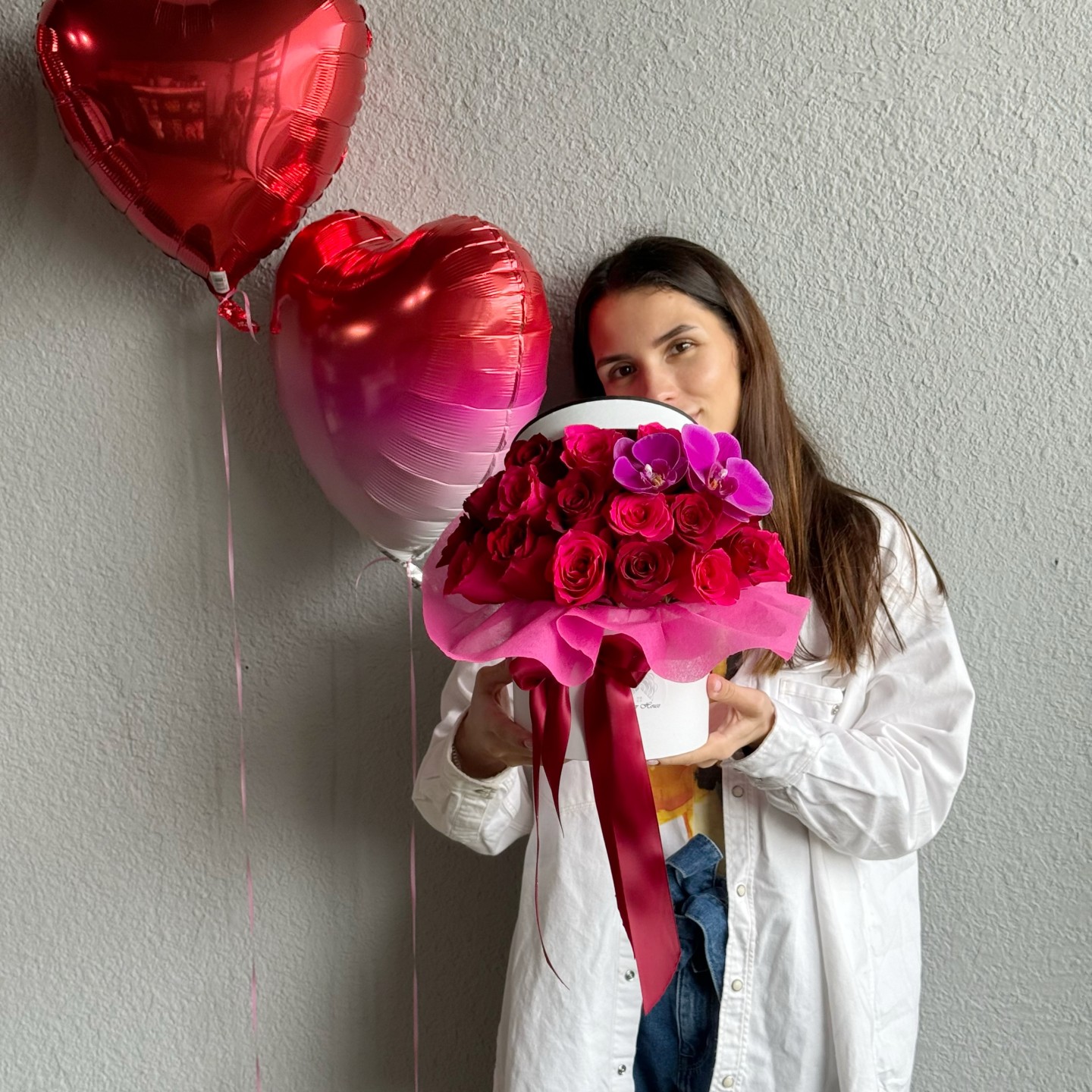 Love You Forever Fresh Flower Box