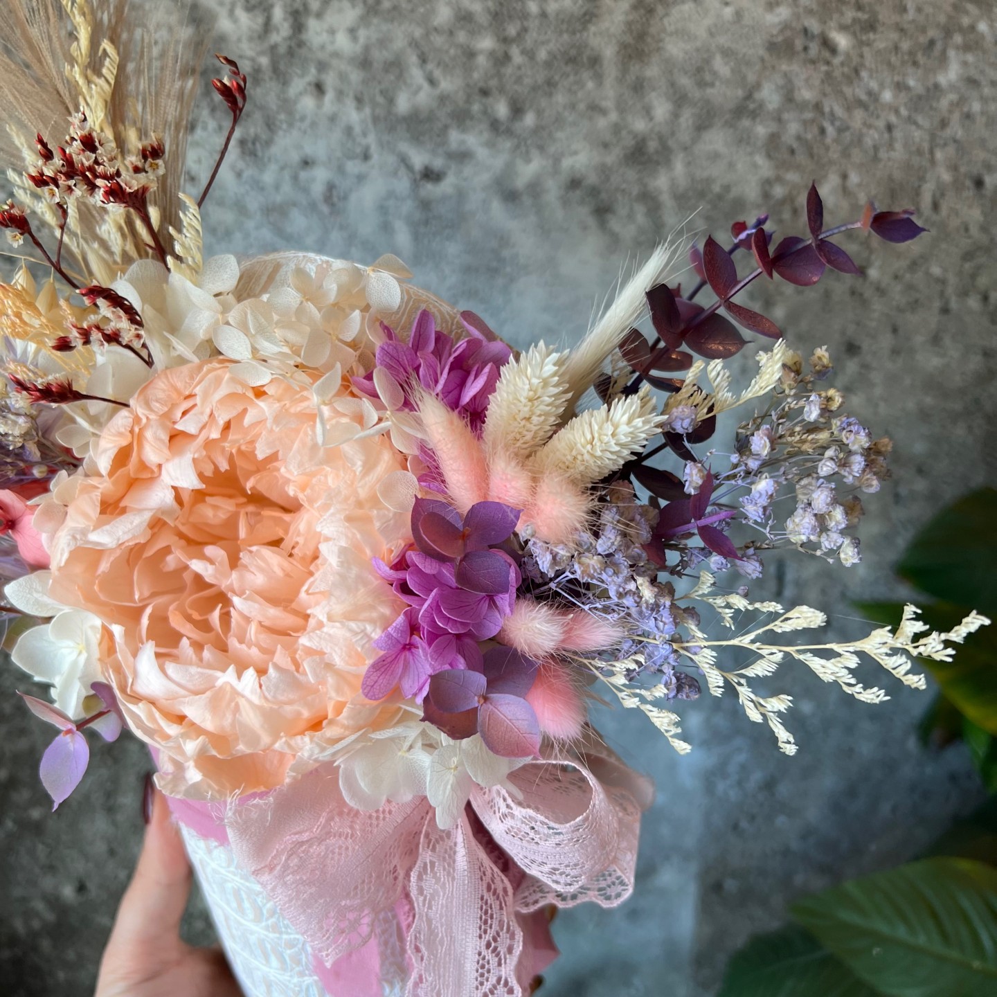 ISABELLA collection preserved peony box