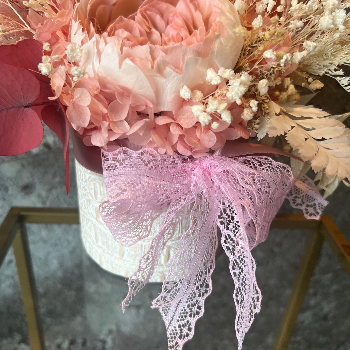 MARY collection Preserved peony box MARY collection Preserved peony box