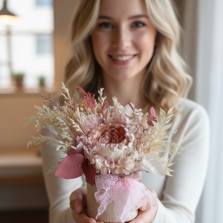 MARY collection Preserved peony box